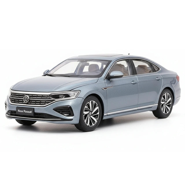 [OEM] 1:18 Volkswagen 2022 Passat blå modellbil Die-Cast