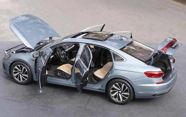 [OEM] 1:18 Volkswagen 2022 Passat blå modellbil Die-Cast