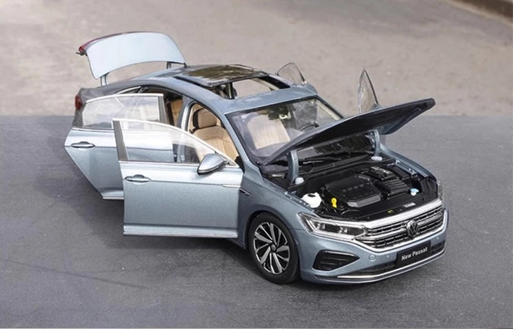 [OEM] 1:18 Volkswagen 2022 Passat Blue Model Car Die-Cast