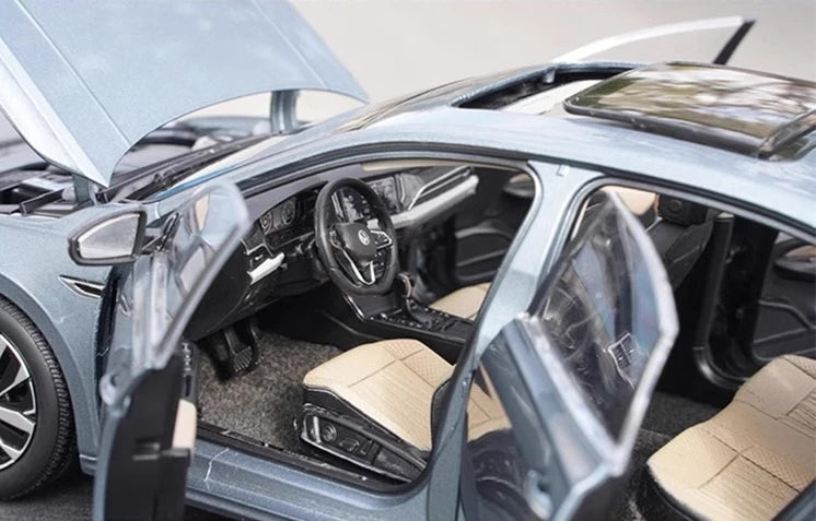 [OEM] 1:18 Volkswagen 2022 Passat blå modellbil Die-Cast