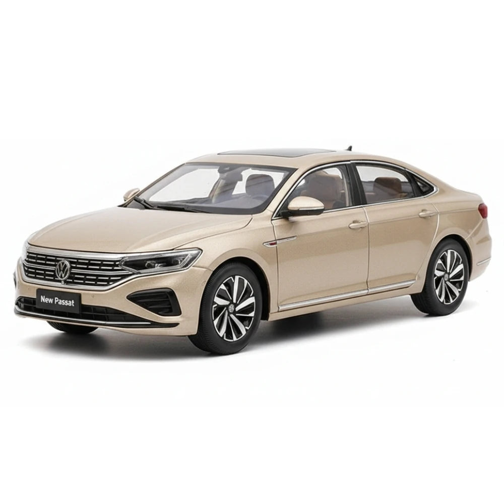 [OEM] 1:18 Volkswagen 2022 Passat Gold Model Car Die-Cast