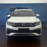 [OEM] 1:18 Volkswagen 2022 Tiguan L White Model Car Die-Cast