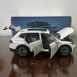 [OEM] 1:18 Volkswagen 2022 Tiguan L White Model Car Die-Cast