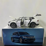 [OEM] 1:18 Volkswagen 2022 Tiguan L White Model Car Die-Cast