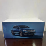 [OEM] 1:18 Volkswagen 2022 Tiguan L White Model Car Die-Cast