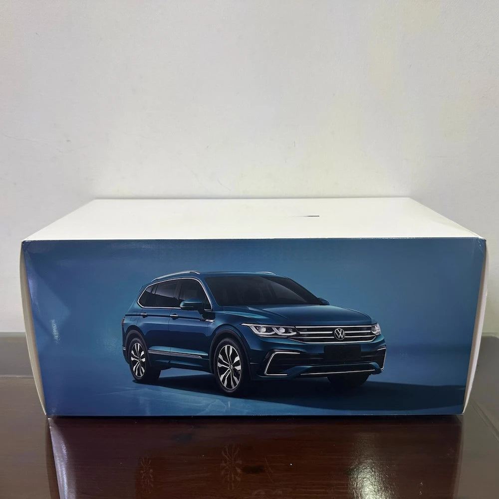 [OEM] 1:18 Volkswagen 2022 Tiguan L blanc voiture miniature Die-Cast