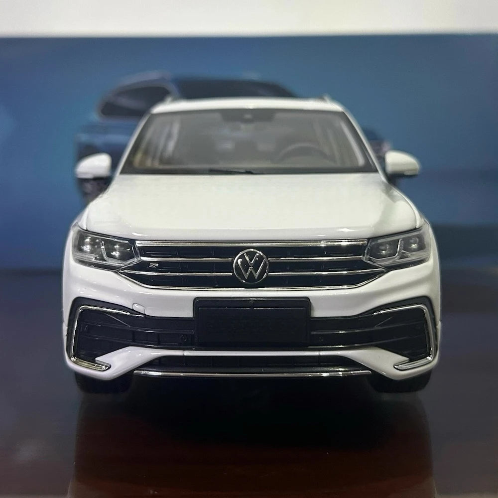 [OEM] 1:18 Volkswagen 2022 Tiguan L blanc voiture miniature Die-Cast