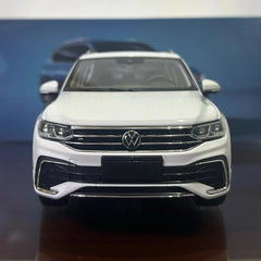 [OEM] 1:18 Volkswagen 2022 Tiguan L blanc voiture miniature Die-Cast