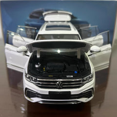 [OEM] 1:18 Volkswagen 2022 Tiguan L blanc voiture miniature Die-Cast