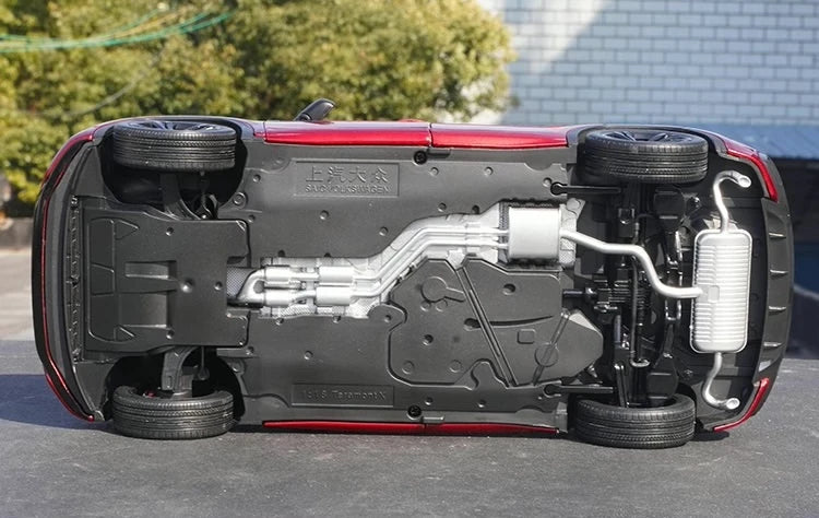 [OEM] 1:18 Volkswagen 2023 Atlas Teramont レッド モデルカー Die-Cast