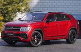 [OEM] 1:18 Volkswagen 2023 Atlas Teramont レッド モデルカー Die-Cast