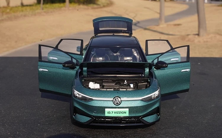 [OEM] 1:18 Volkswagen 2023 ID.7 Blue Model Car Die-Cast