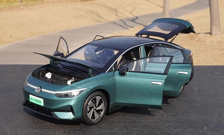 [OEM] 1:18 Volkswagen 2023 ID.7 Blue Model Car Die-Cast