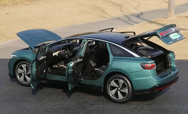 [OEM] 1:18 Volkswagen 2023 ID.7 Blue Model Car Die-Cast