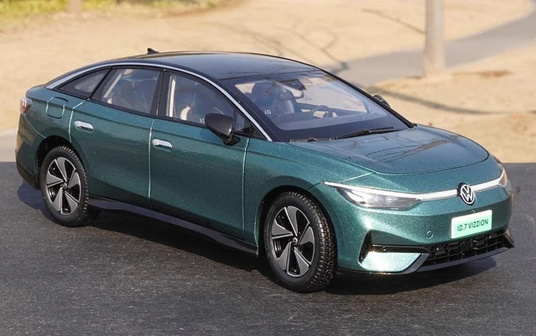 [OEM] 1:18 Volkswagen 2023 ID.7 Blue Model Car Die-Cast