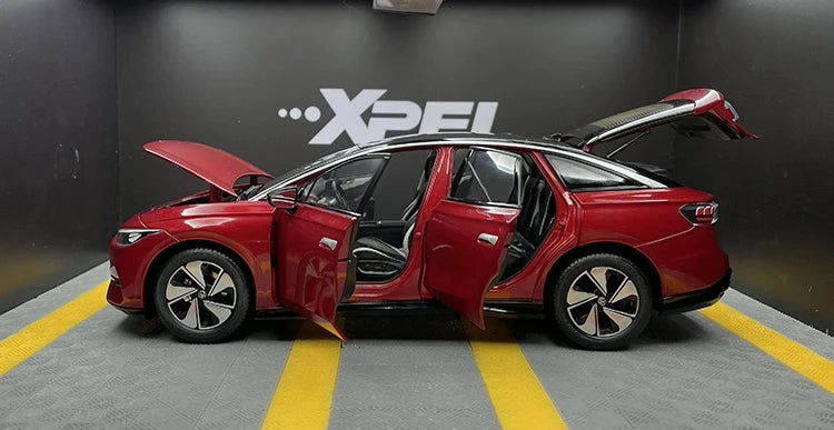 [OEM] 1:18 Volkswagen 2023 ID.7 Red Model Car Die-Cast