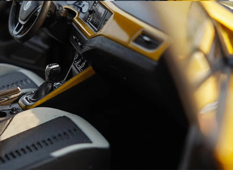 [OEM] 1:18 Volkswagen 2023 Polo Yellow Model Car Die-Cast