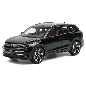 [OEM] 1:18 Volkswagen 2024 Tiguan L Black Model Car Die-Cast