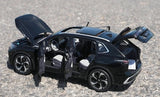 [OEM] 1:18 Volkswagen 2024 Tiguan L Black Model Car Die-Cast