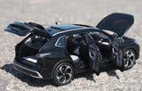 [OEM] 1:18 Volkswagen 2024 Tiguan L Black Model Car Die-Cast