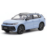[OEM] 1:18 Volkswagen 2024 Tiguan L Blue Model Car Die-Cast