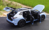 [OEM] 1:18 Volkswagen 2024 Tiguan L Blue Model Car Die-Cast