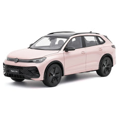 [OEM] 1:18 Volkswagen 2024 Tiguan L Pink Model Car Die-Cast