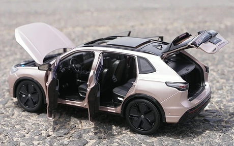 [OEM] 1:18 Volkswagen 2024 Tiguan L Pink Model Car Die-Cast