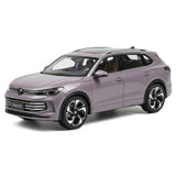 [OEM] 1:18 Volkswagen 2024 Tiguan L Purple Model Car Die-Cast