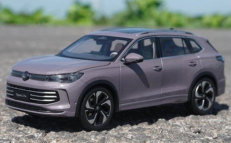 [OEM] 1:18 Volkswagen 2024 Tiguan L Purple Model Car Die-Cast