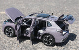 [OEM] 1:18 Volkswagen 2024 Tiguan L Purple Model Car Die-Cast
