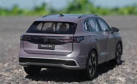 [OEM] 1:18 Volkswagen 2024 Tiguan L Purple Model Car Die-Cast