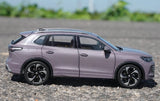 [OEM] 1:18 Volkswagen 2024 Tiguan L Purple Model Car Die-Cast