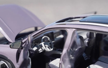 [OEM] 1:18 Volkswagen 2024 Tiguan L Purple Model Car Die-Cast
