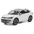 [OEM] 1:18 Volkswagen 2024 Tiguan L White Model Car Die-Cast
