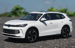 [OEM] 1:18 Volkswagen 2024 Tiguan L blanc voiture miniature Die-Cast