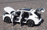 [OEM] 1:18 Volkswagen 2024 Tiguan L White Model Car Die-Cast