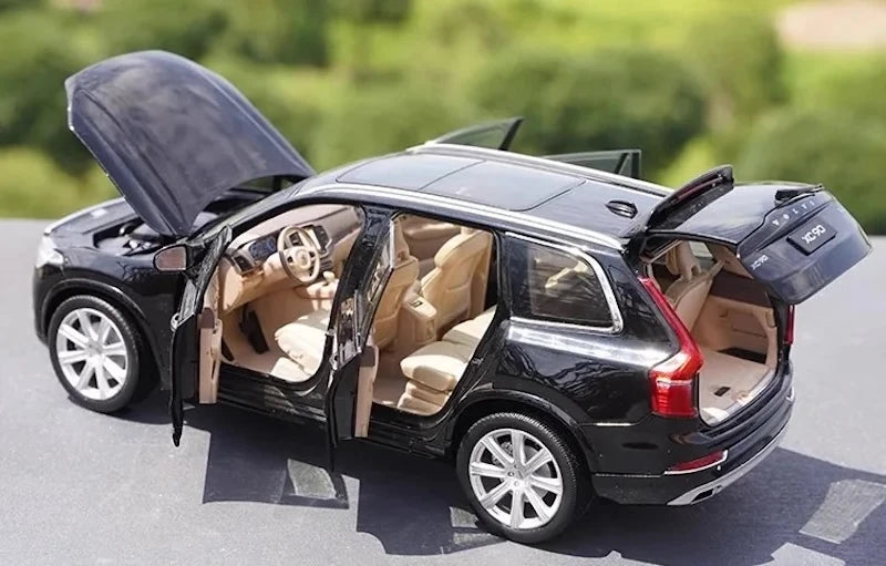 [OEM] 1:18 Volvo 2015 XC90 zwart modelauto Die-Cast