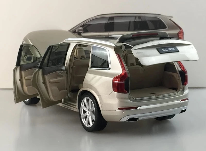 [OEM] 1:18 Volvo 2015 XC90 Gold Model Car Die-Cast