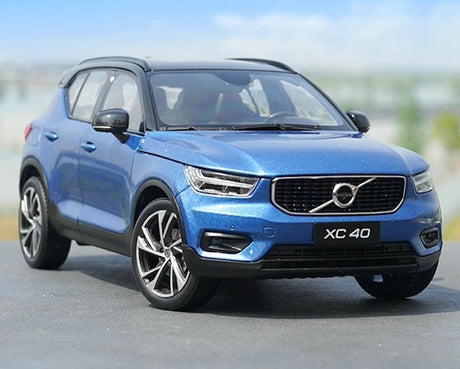[OEM] 1:18 Volvo 2018 XC40 Blue Model Car Die-Cast