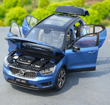 [OEM] 1:18 Volvo 2018 XC40 Blue Model Car Die-Cast