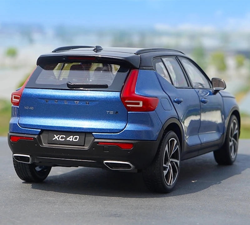 [OEM] 1:18 Volvo 2018 XC40 ブルー モデルカー Die-Cast