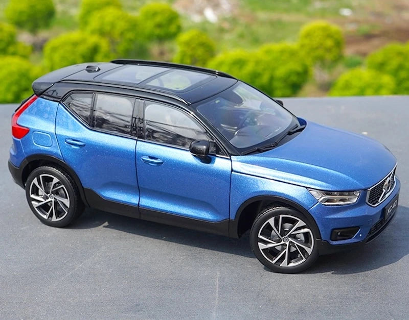 [OEM] 1:18 Volvo 2018 XC40 ブルー モデルカー Die-Cast