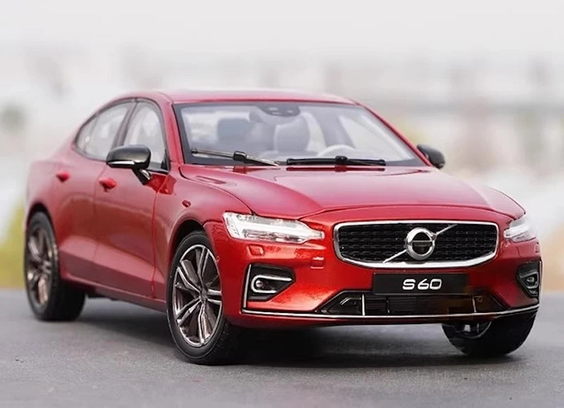 [OEM] 1:18 Volvo 2022 S60 Red Model Car Die-Cast