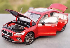 [OEM] 1:18 Volvo 2022 S60 Red Model Car Die-Cast