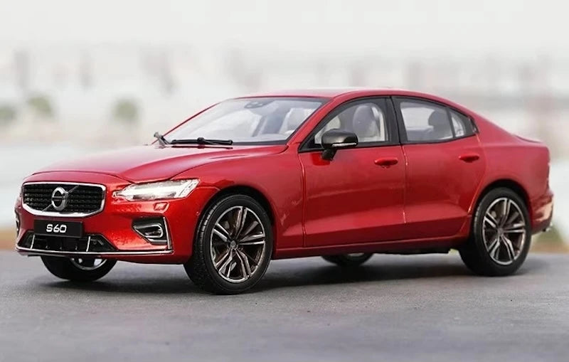 [OEM] 1:18 Volvo 2022 S60 Red Model Car Die-Cast