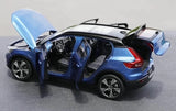 [OEM] 1:18 Volvo 2022 XC40 Blue Model Car Die-Cast