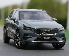 [OEM] 1:18 Volvo 2022 XC60 blu modellino di auto Die-Cast