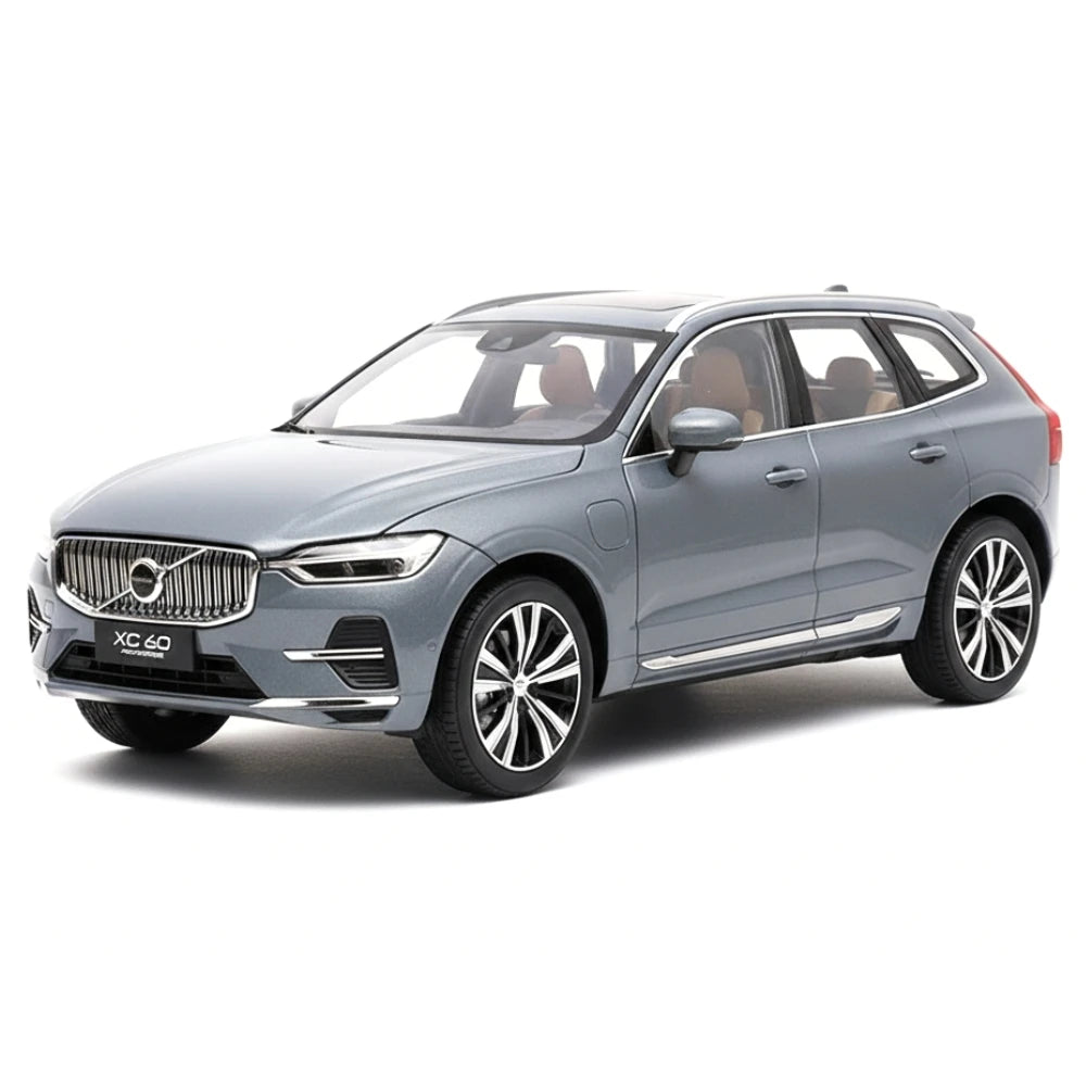 [OEM] 1:18 Volvo 2022 XC60 blu modellino di auto Die-Cast
