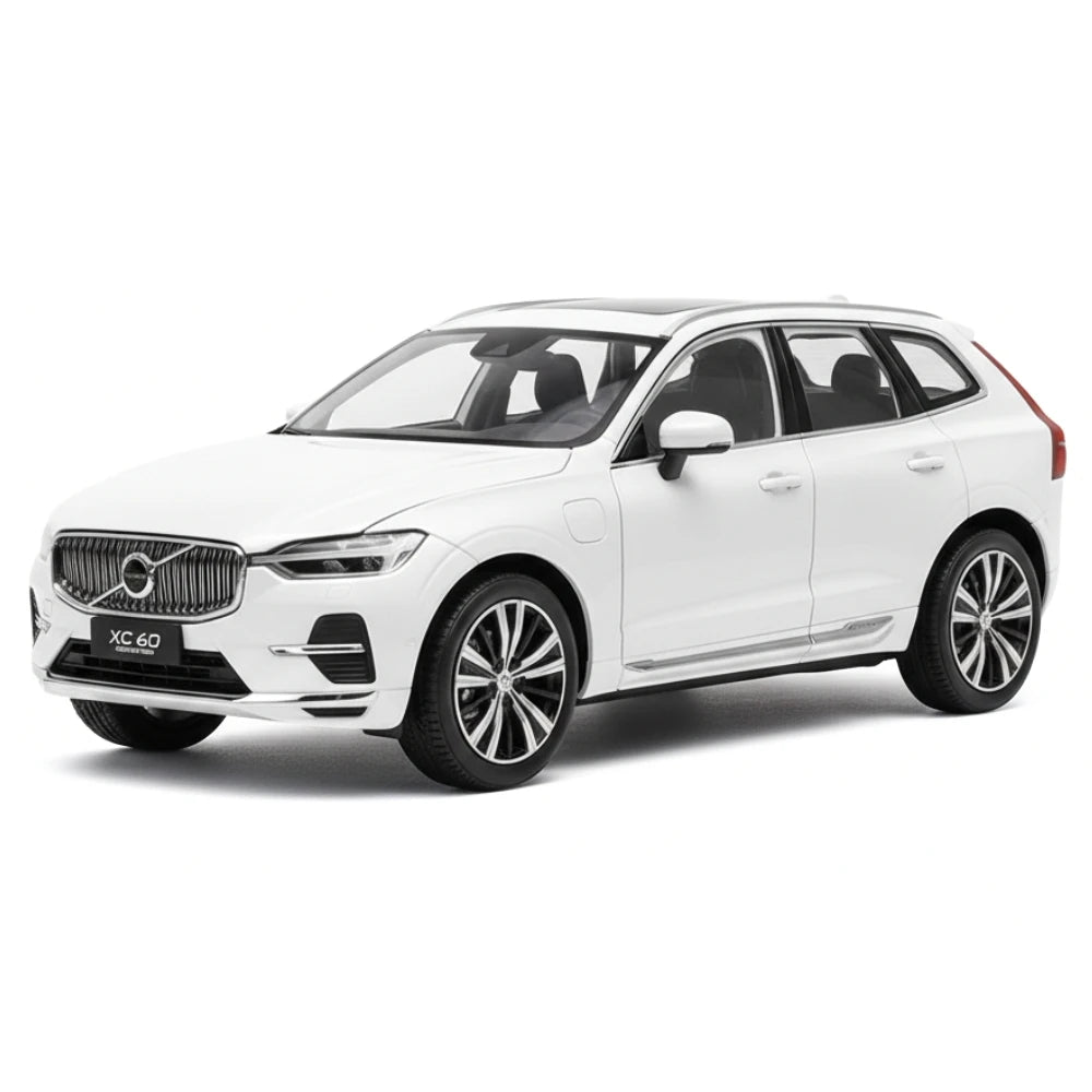 [OEM] 1:18 Volvo 2022 XC60 White Model Car Die-Cast